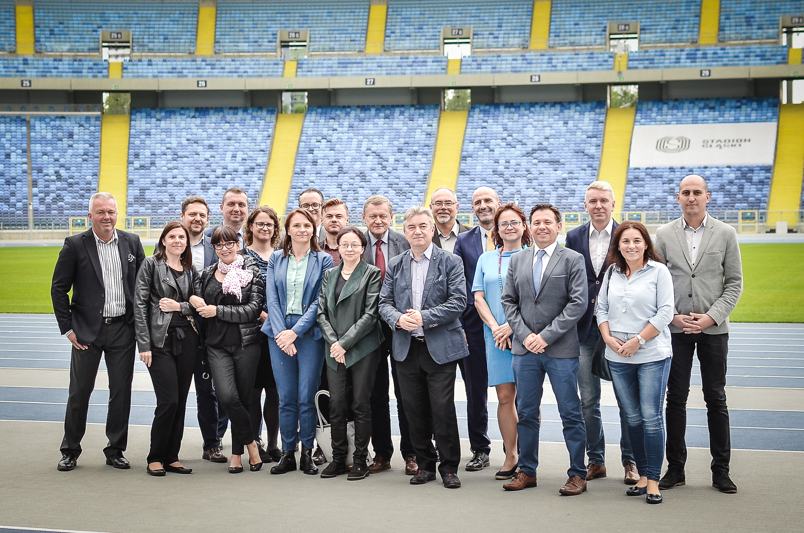 Uczestnicy spotkania informacyjnego dla klastrów w Chorzowie w dniu 29 maja 2019 r. Uczestnicy spotkania informacyjnego dla klastrów w Chorzowie w dniu 29 maja 2019 r.