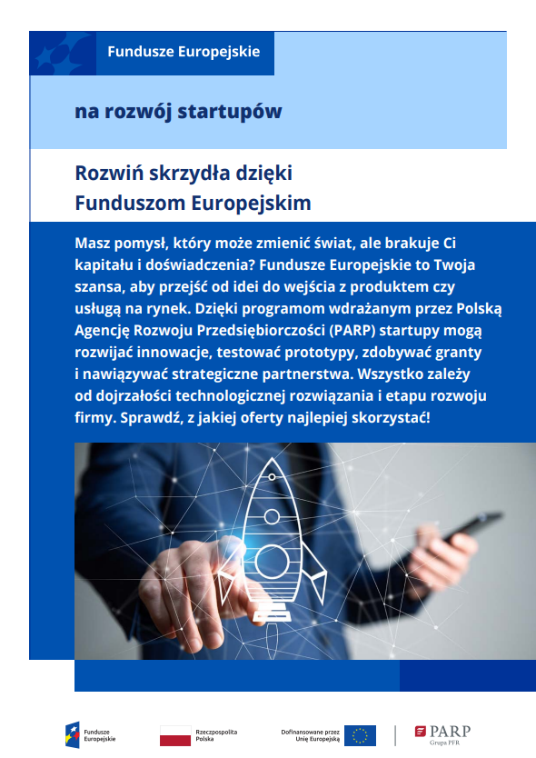 Rozwiń startup dzięki Funduszom Europejskim